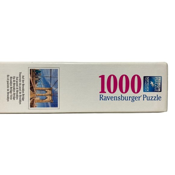 Ravensburger Brooklyn Bridge #194247 1000 Piece Jigsaw Puzzle New York NYC 2014 - Picture 5 of 10